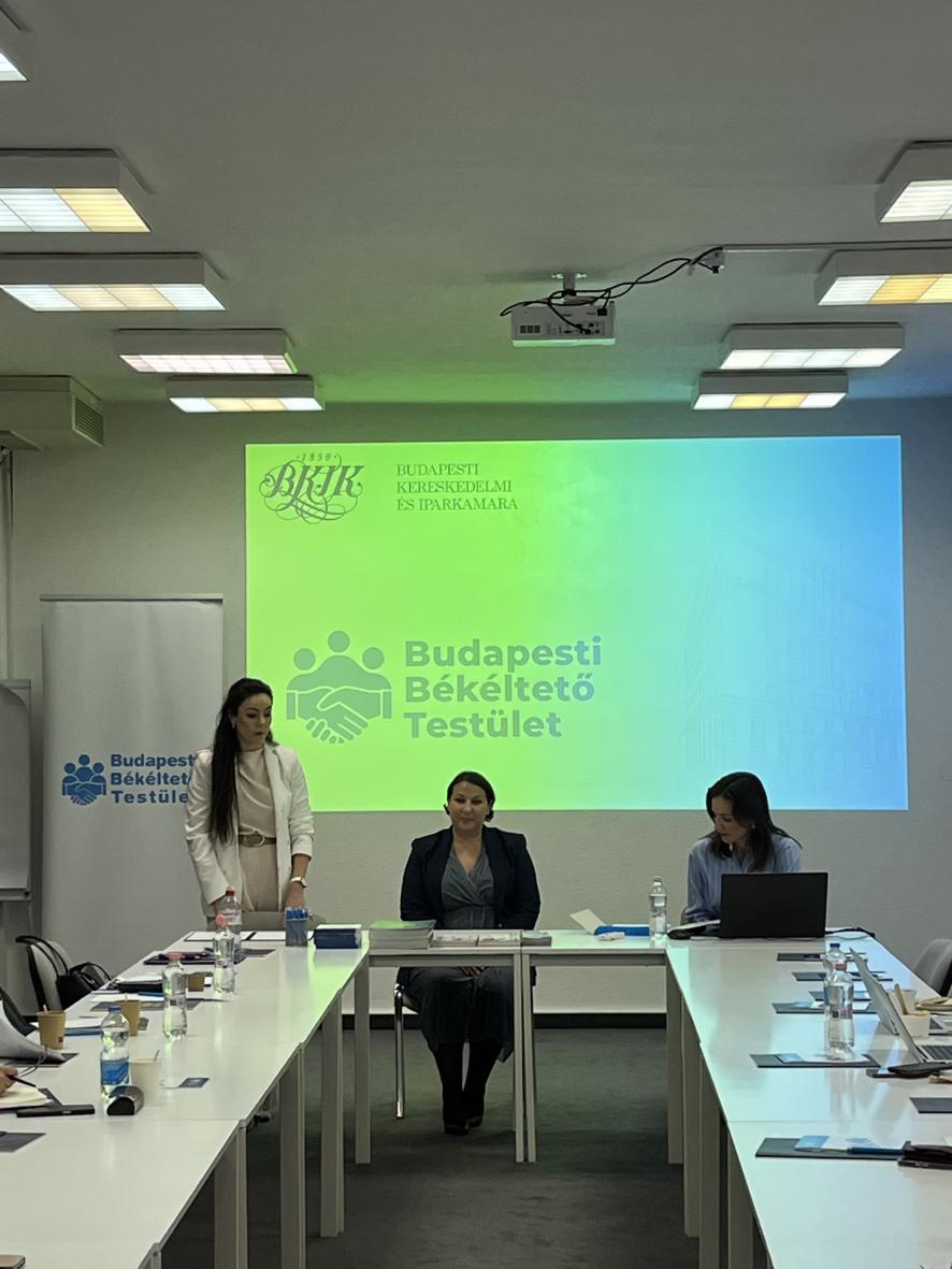 A Vállalkozói munkacsoport negyedik, évzáró ülése